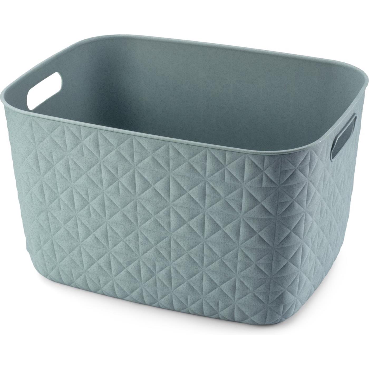 Softex opbergmand Cube - 15L Blauwgroen 28x28x27cm