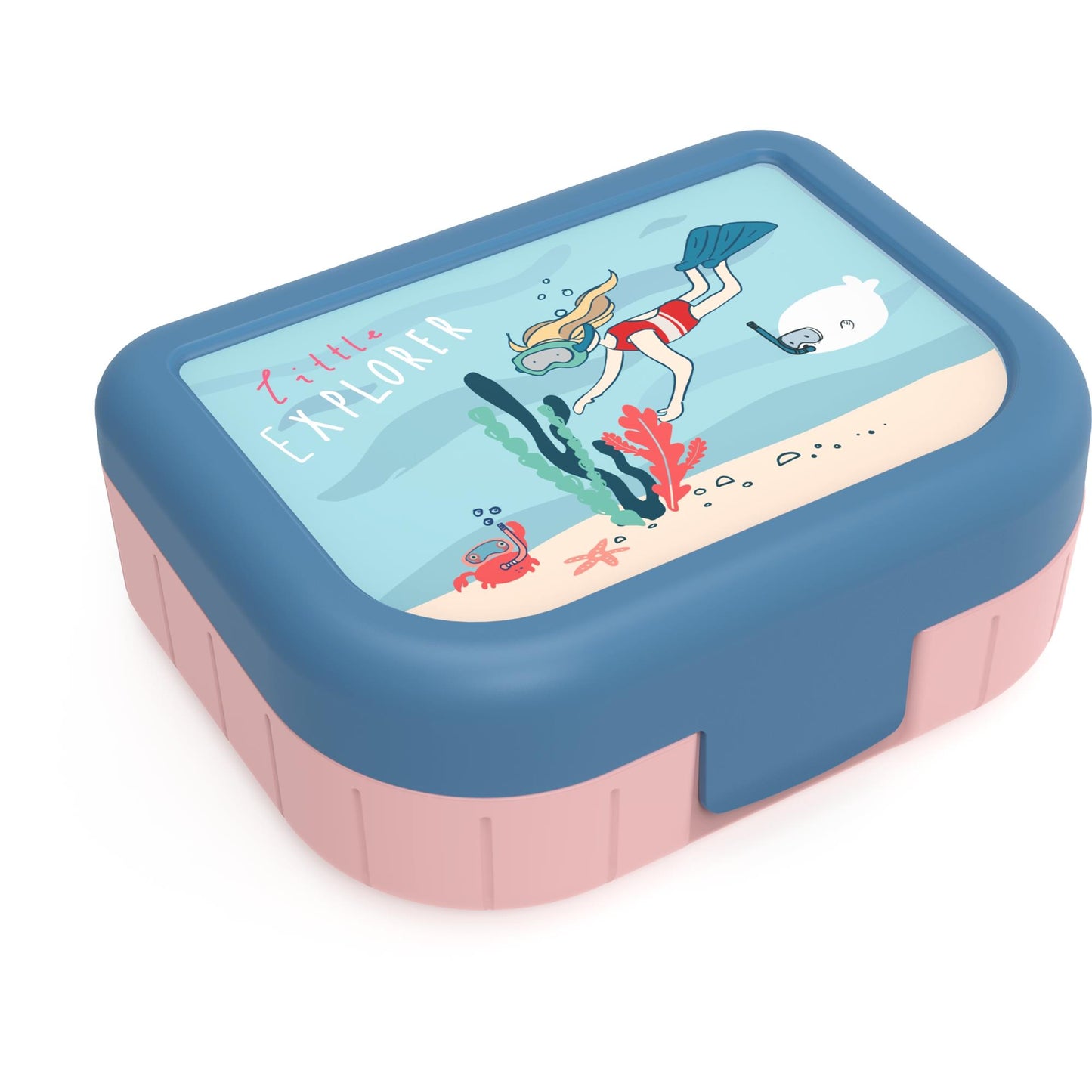 Lunchbox To Go Memory Kids 1 liter kids explorer girls 166x133x61mm