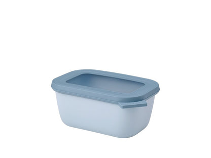 Multikom cirqula rechthoekig 750ml - nordic blue 17,6x12,6x7,5cm