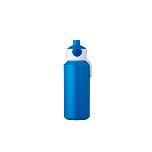 Drinkfles pop-up blauw 400ml