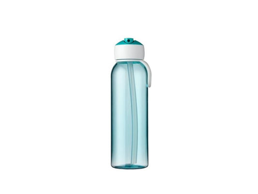 Waterfles flip-up campus 500 ml - turquoise