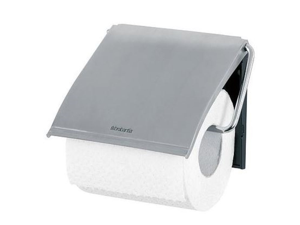 Toiletrolhouder matt steel 12,3x1,7x13,2cm