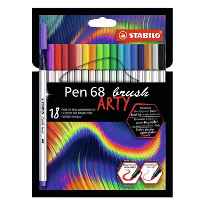 Pen 68 brush Arty etui a 18 stuks