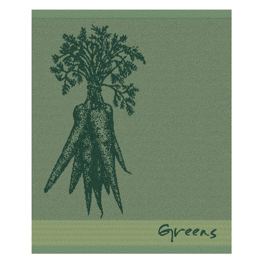 Keukendoek greens 50x55cm green per 6 stuks